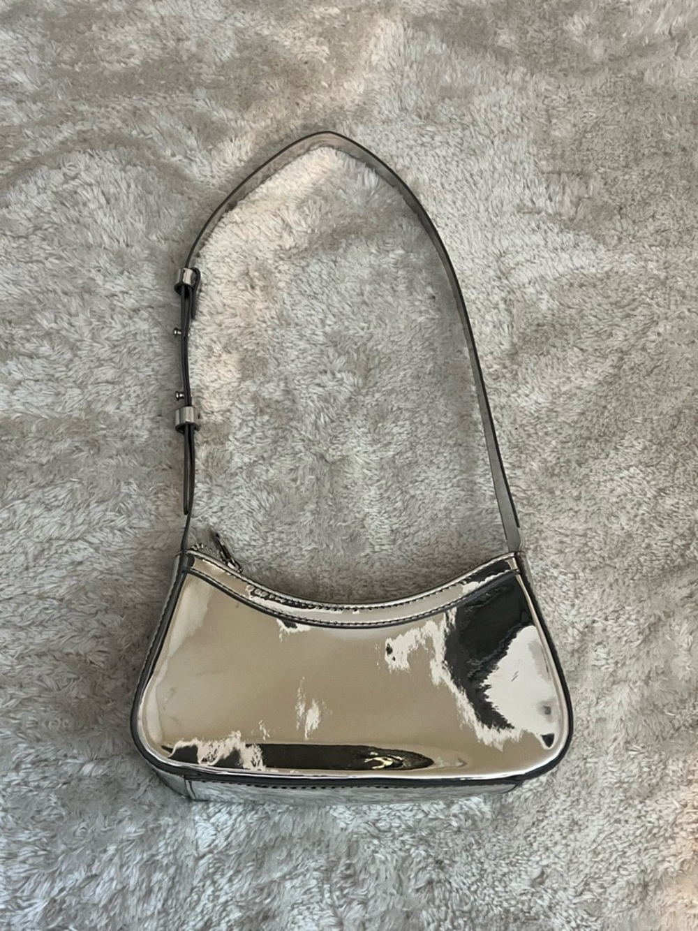Zara Mirrored Shoulder Bag for Women